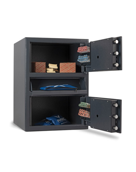 Commercial depository safe