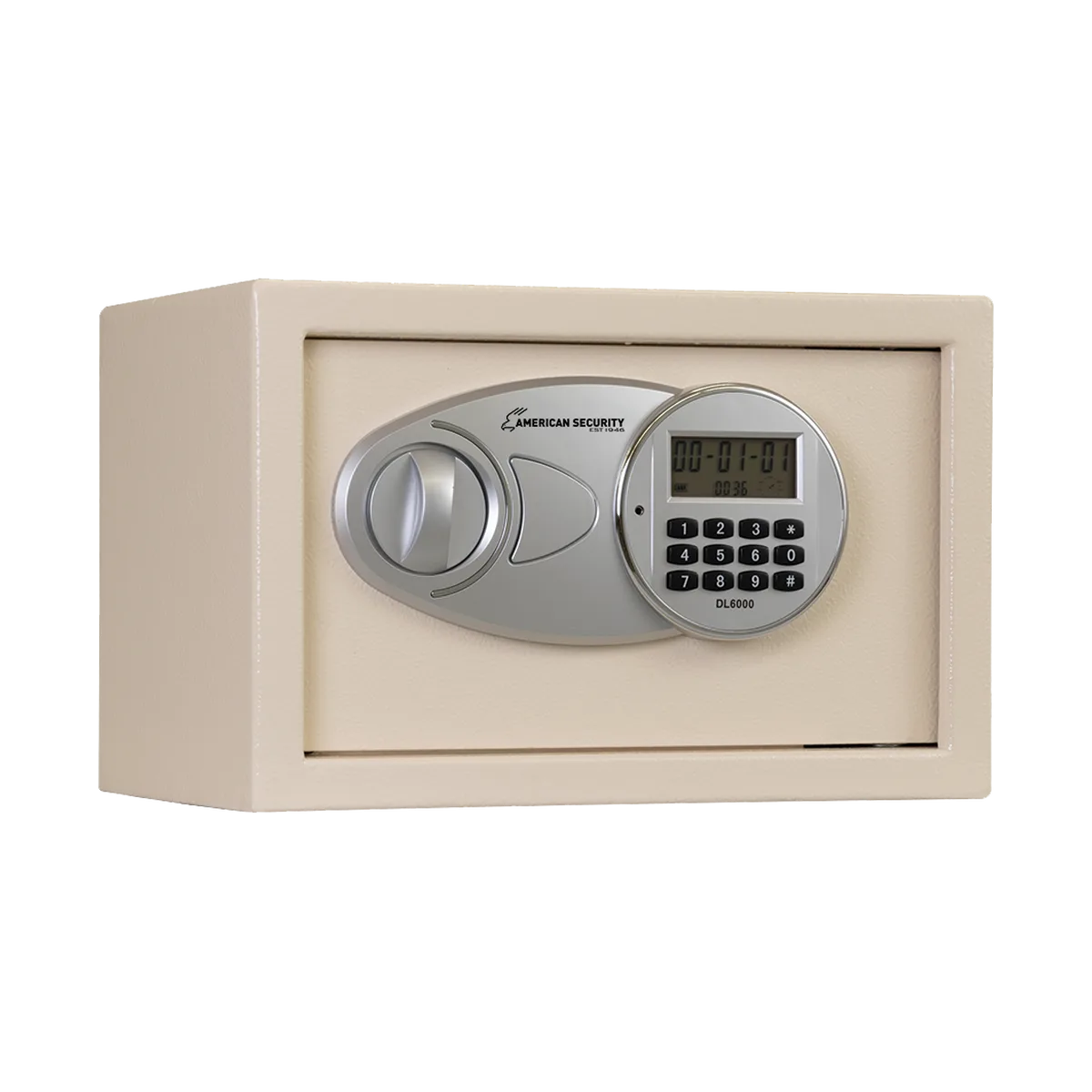 American Security EST813 safe shown closed.