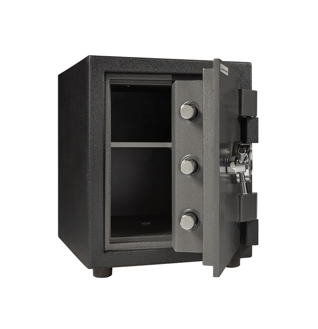 American Security BFS1512 safe shown open with the interior visible.