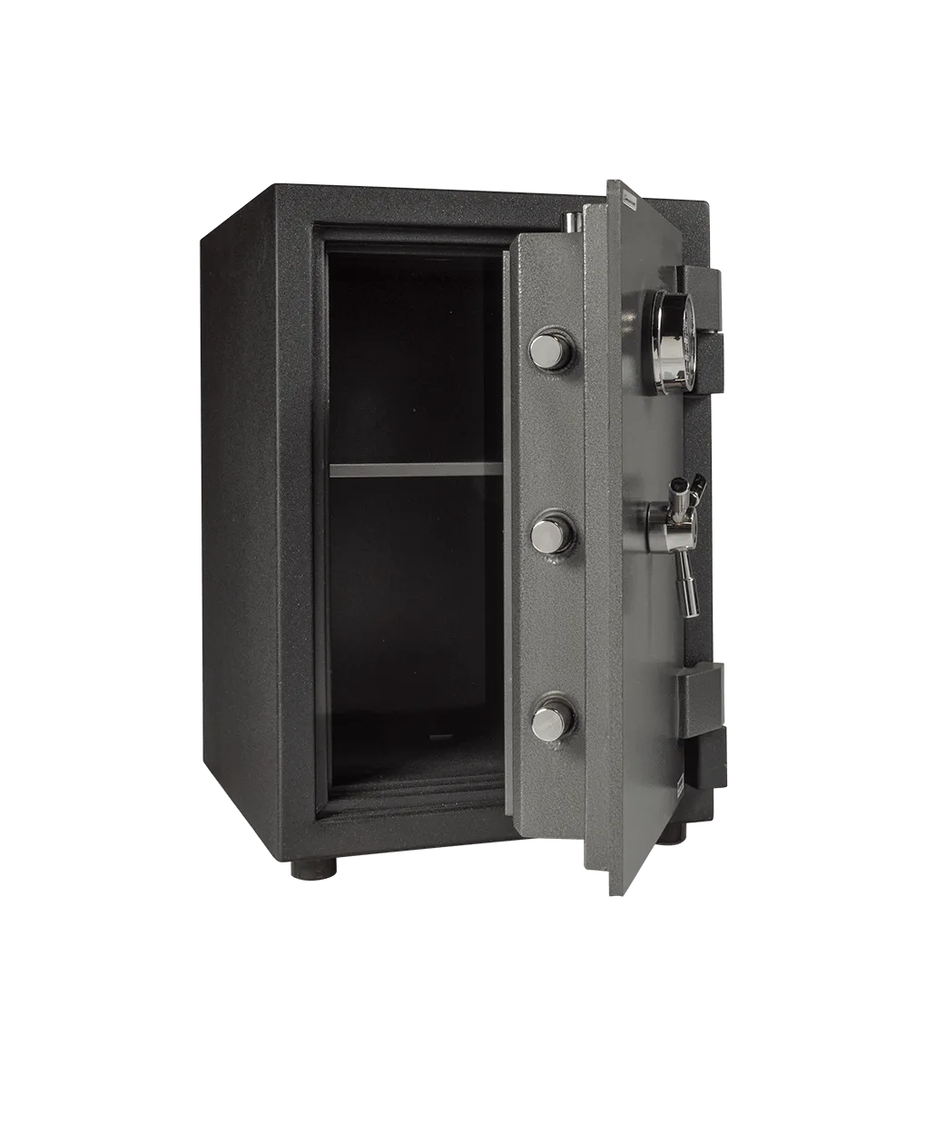 American Security BFS2214 safe shown open with the interior visible.