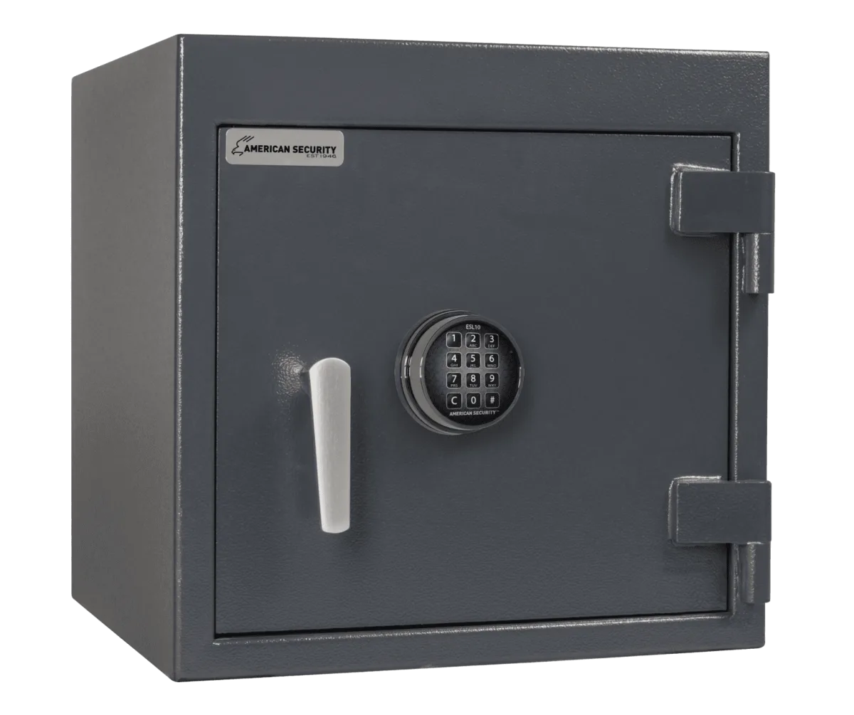 American Security BWB2020 safe shown closed.