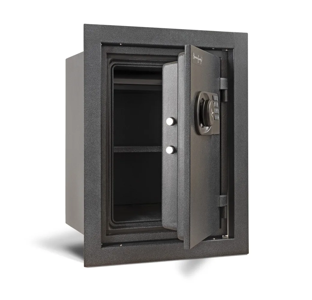 American Security WFS149 safe shown open with the interior visible.