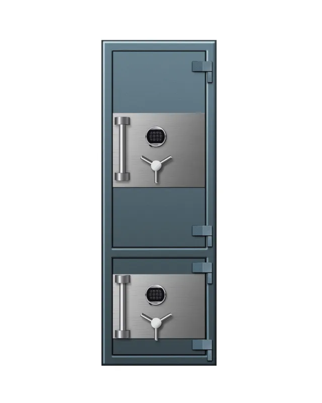 Blue Dot NG702526DD safe shown closed.
