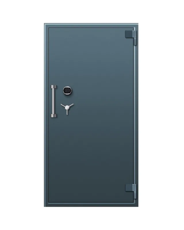 Blue Dot SG-15-8 safe shown closed.