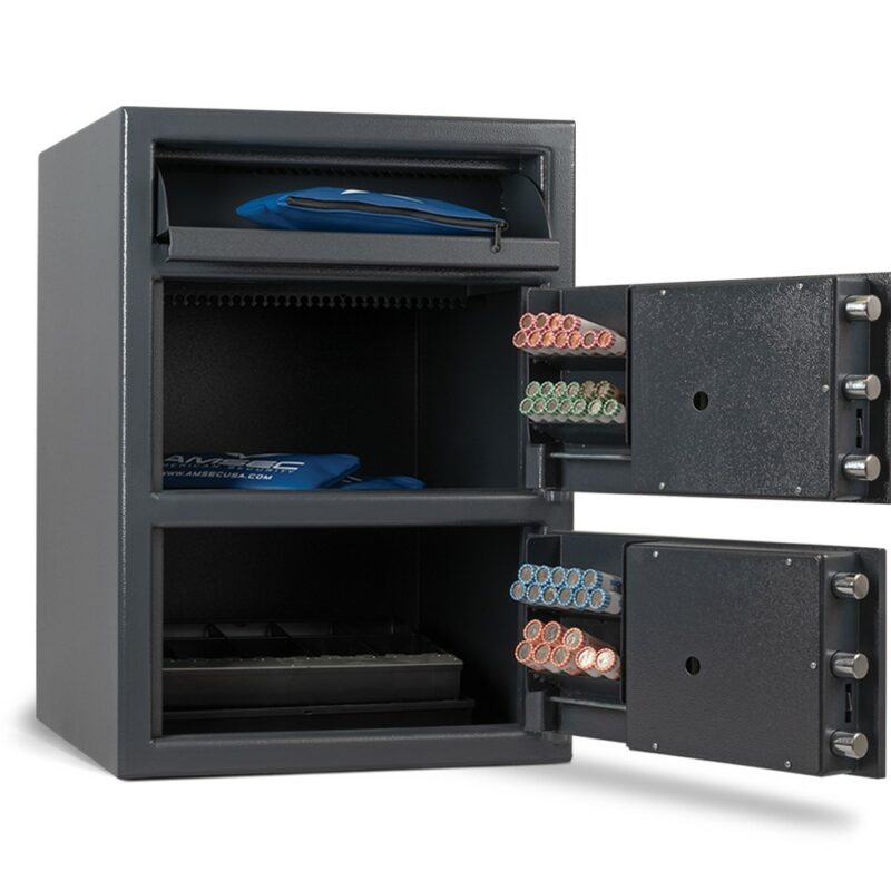 American Security MM2828 top drop depository safe