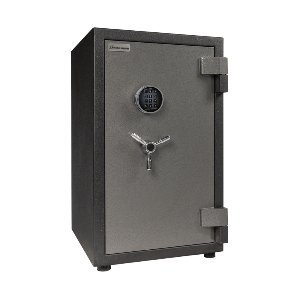 American Security BFS2815 safe closed in manufacturer-standard two-tone