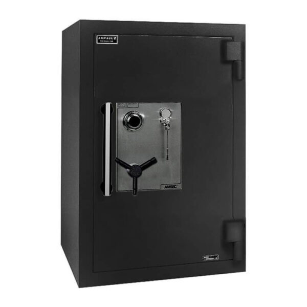 American Security CF3524 high-security safe closed in charcoal gray