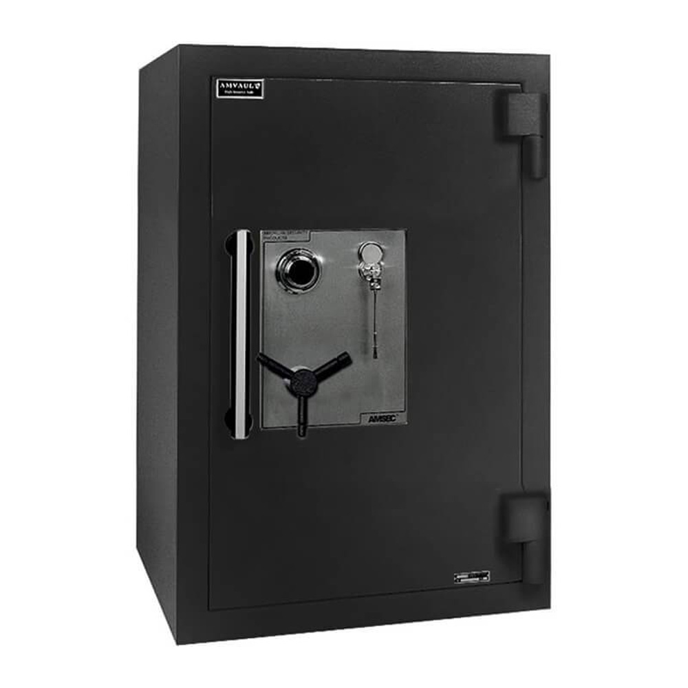 American Security CF3524 high-security safe closed in charcoal gray