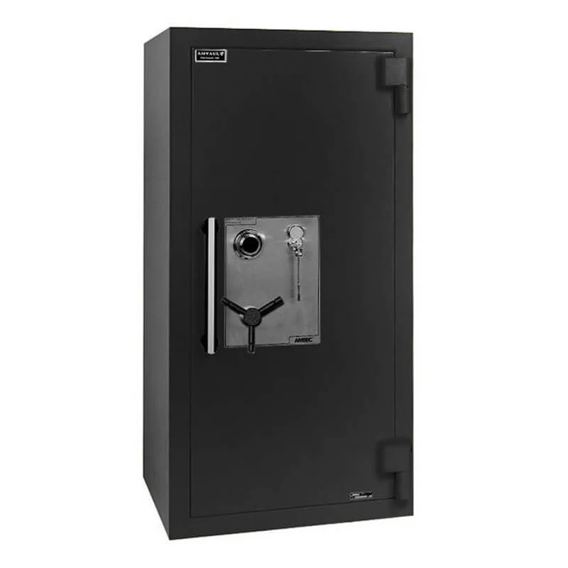 American Security CF5524 high-security safe closed in charcoal gray
