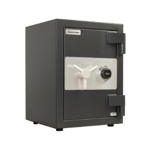 American Security CSC1913 composite safe closed in charcoal gray