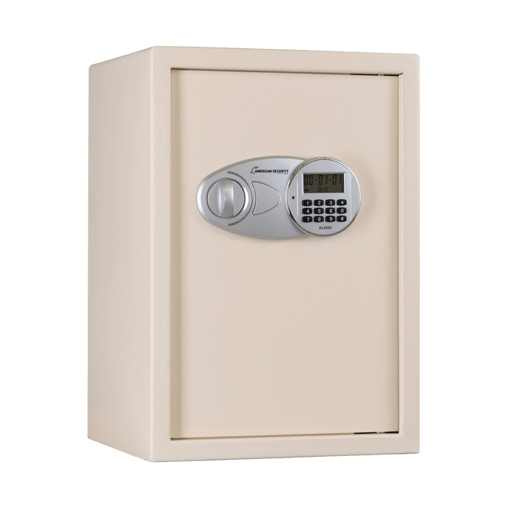 American Security EST2014 safe closed in Textured Cream