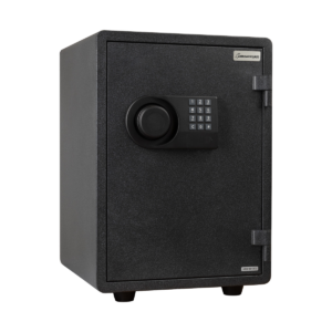 American Security FS149 safe closed in Textured Black Granite