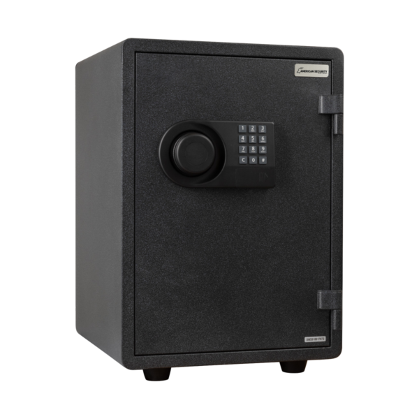 American Security FS149 safe closed in Textured Black Granite