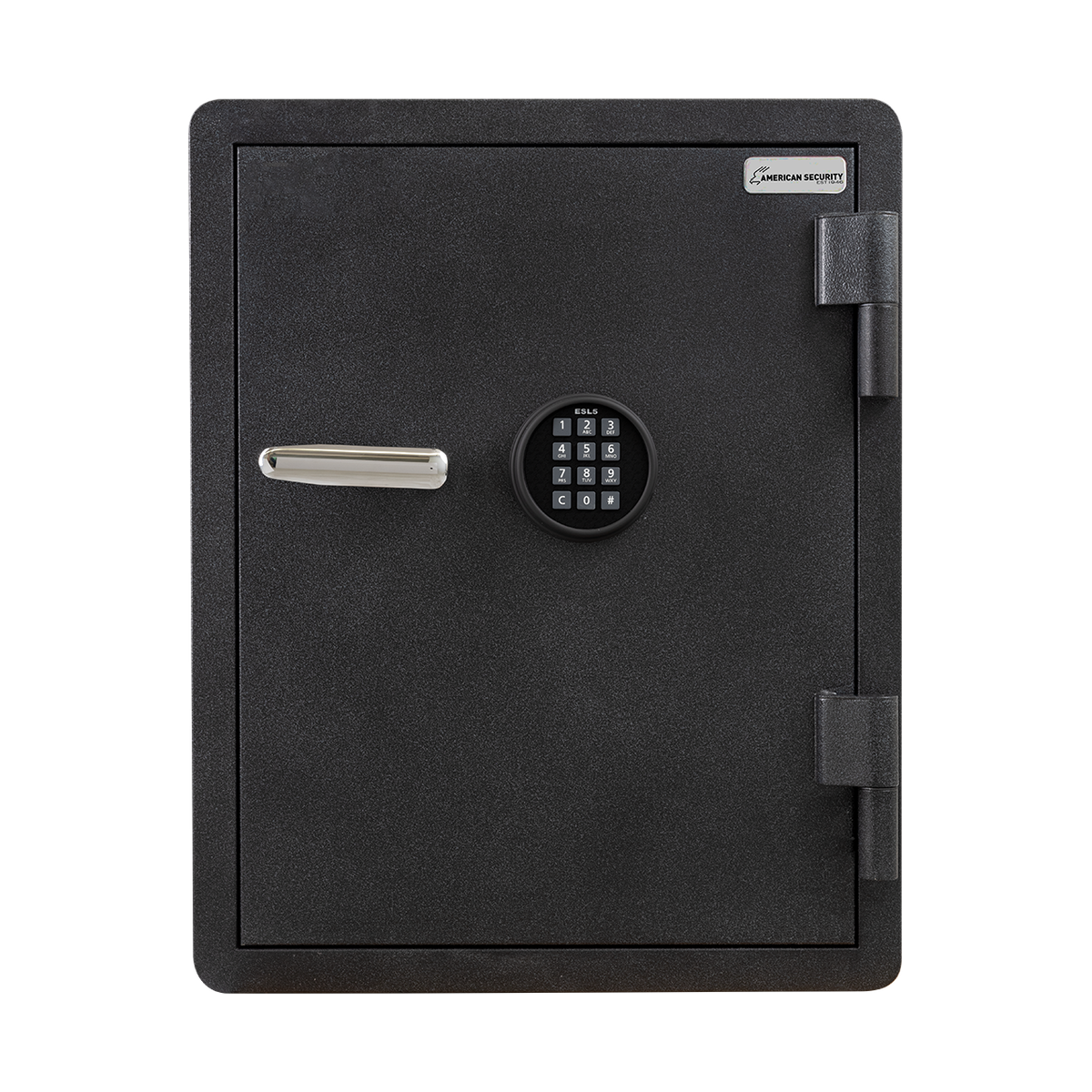 American Security FS1814 safe closed in Textured Black Granite