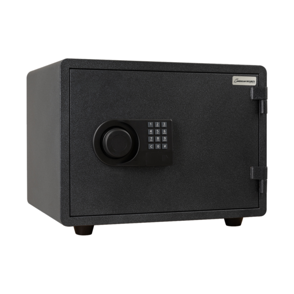 American Security FS914 safe closed in Textured Black Granite