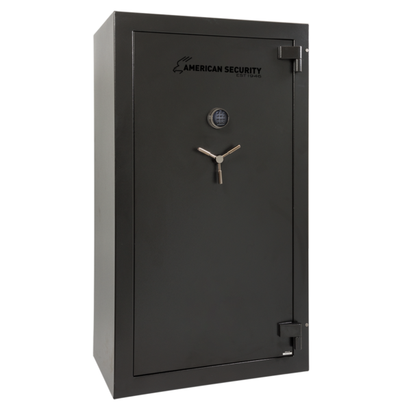 American Security SF7240 gun safe closed in black finish