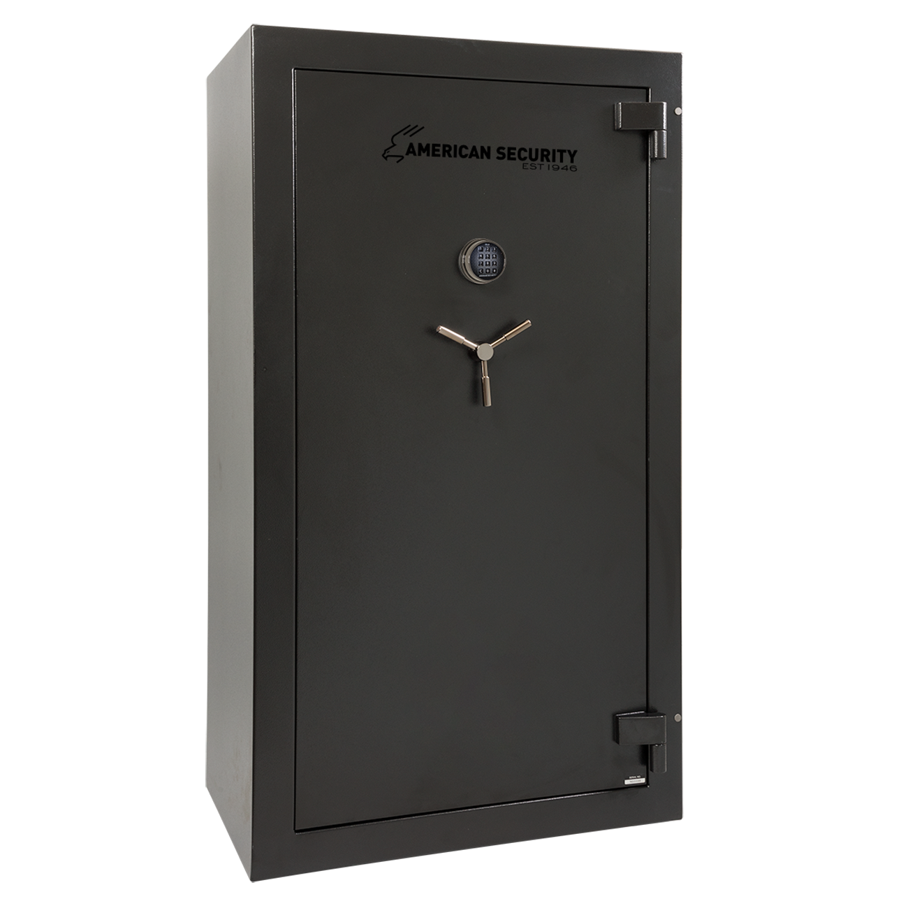 American Security SF7240 gun safe closed in black finish