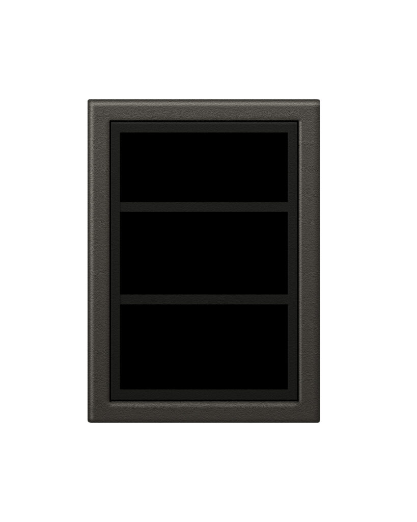 5 Star Abrams fire and burglary safe interior view