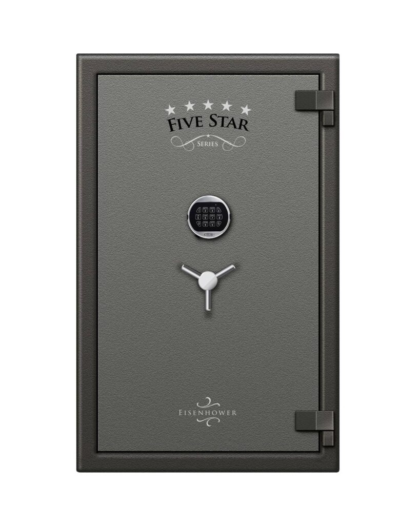 5 Star Eisenhower fire and burglary safe with LA GARD Basic electronic lock