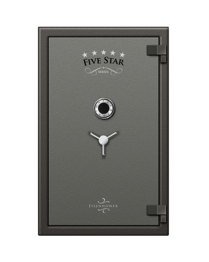 5 Star Eisenhower fire and burglary safe with LA GARD mechanical lock
