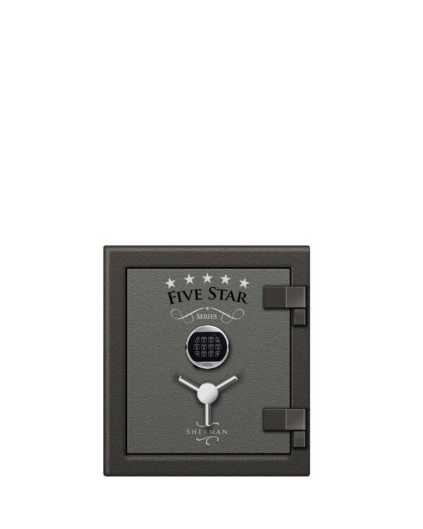 5 Star Sherman fire and burglary safe with LA GARD Basic electronic lock