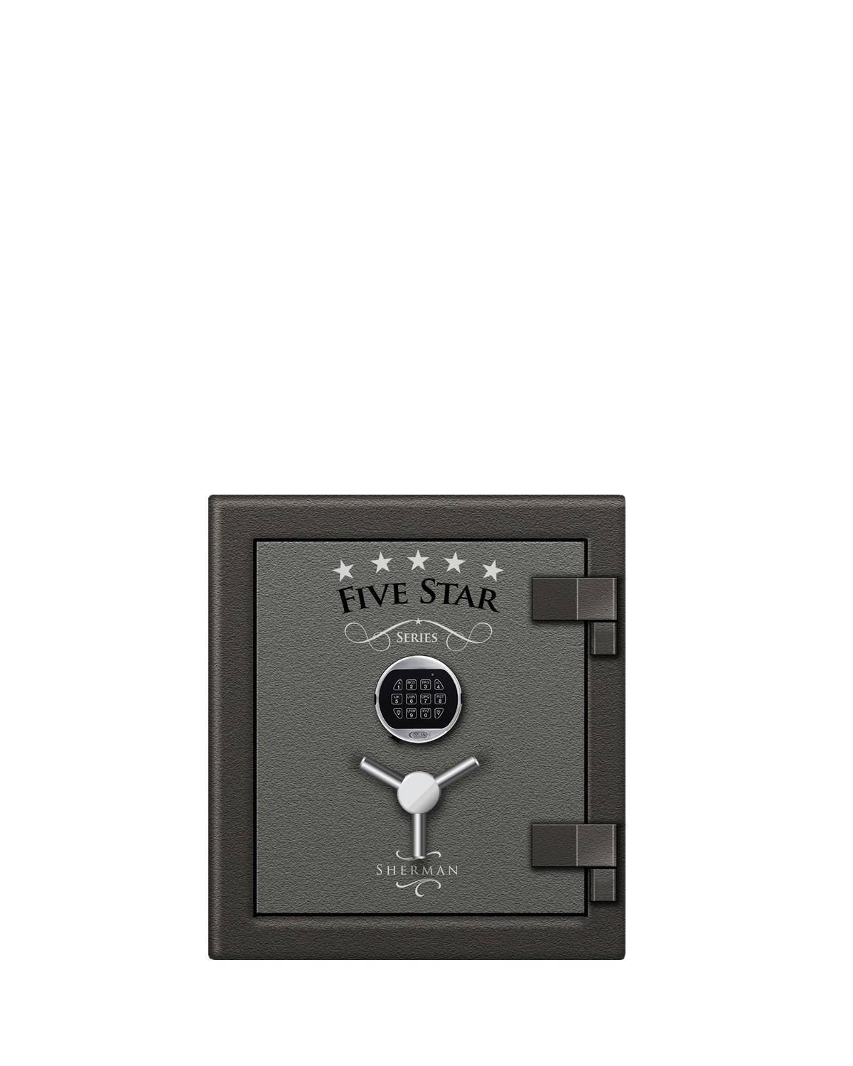 5 Star Sherman fire and burglary safe with LA GARD Basic electronic lock